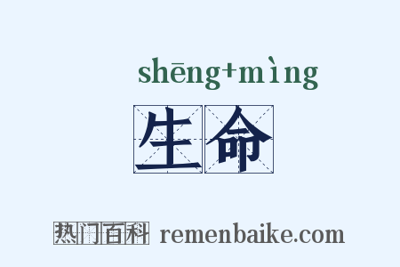 生命是什么意思的图片